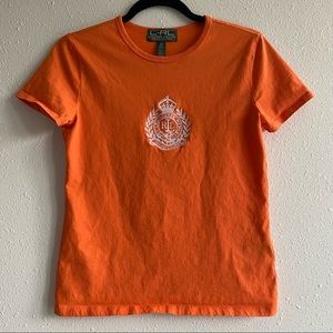 ralph lauren embroidered tee